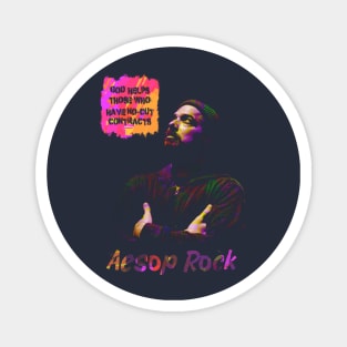 Aesop Rock popart Magnet